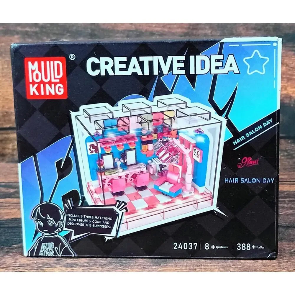 Mould King Creative Idea Hair Salon Day‎ Building Toy Set